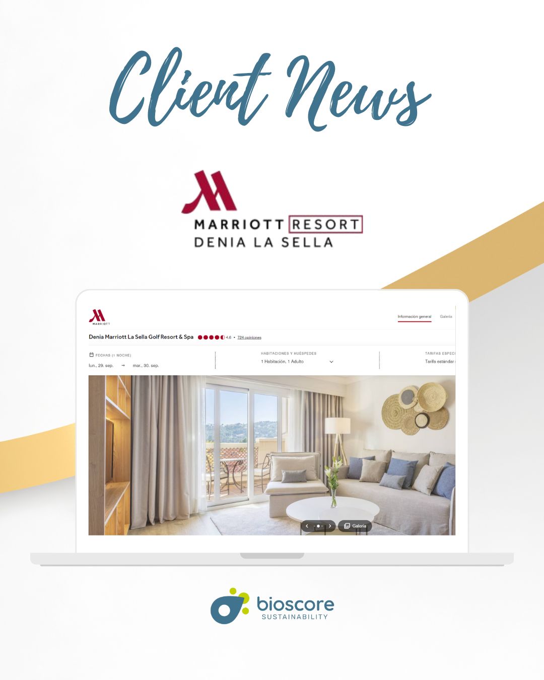 Nuevo cliente Marriott