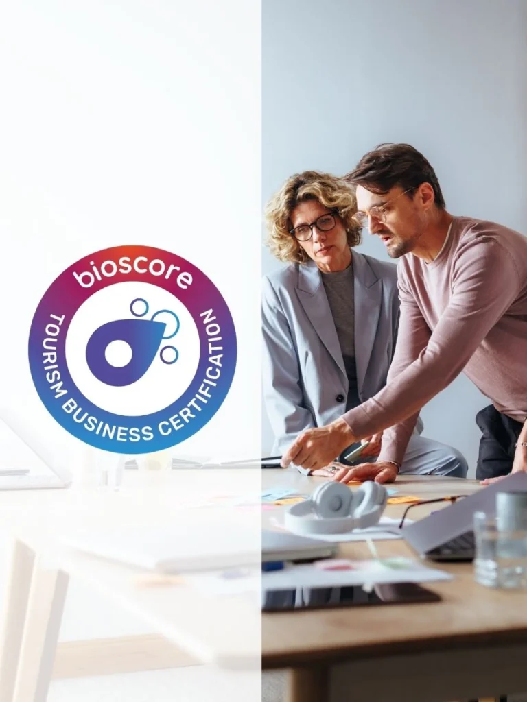 Turismo sostenible con la certificación de Bioscore