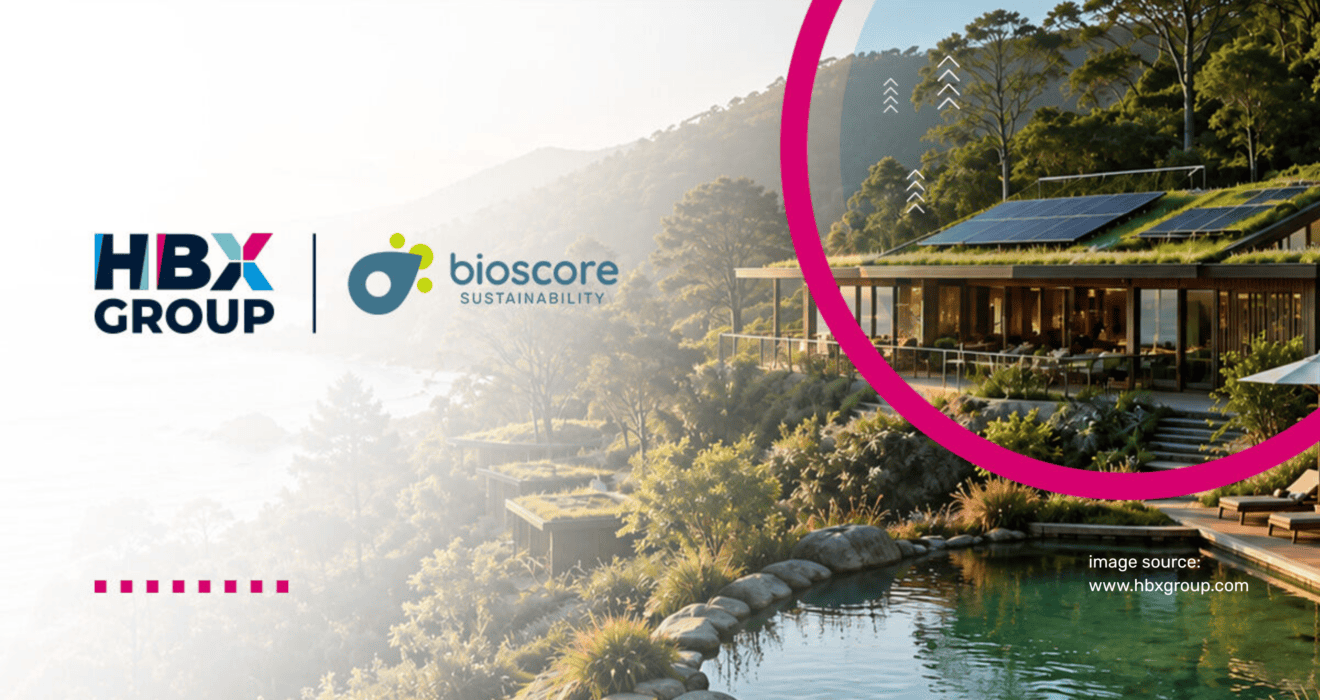 HBX Group y Bioscore Sustainability colaboran para facilitar el acceso a la certificación hotelera